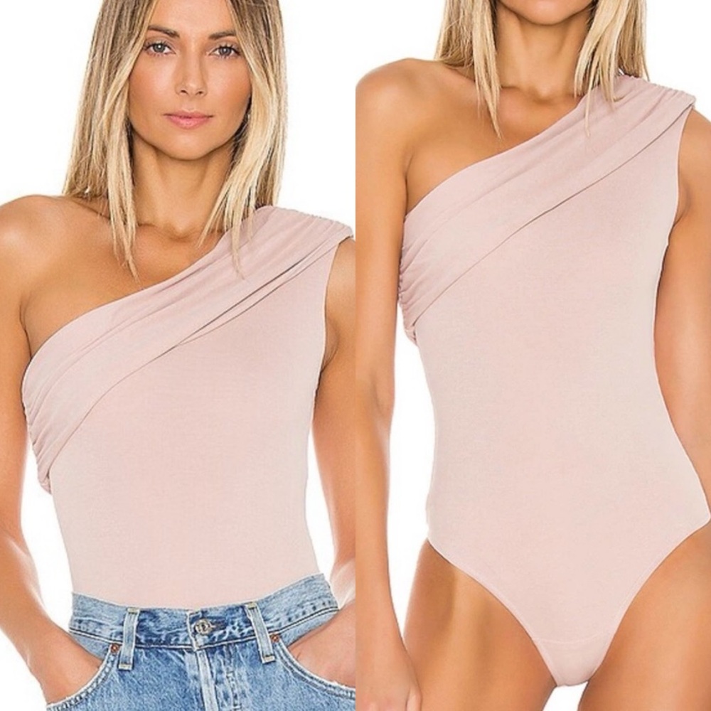 Lovers + Friends one shoulder bodysuit size small